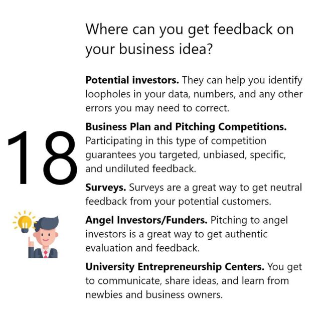 How to get #feedback on your #business #idea? Learn more at company-idea.com
