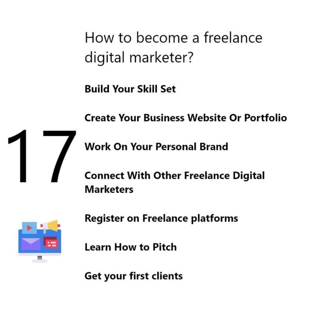 How to become #freelance #digital #marketer ? @upwork @freelancerofficial @fiverr